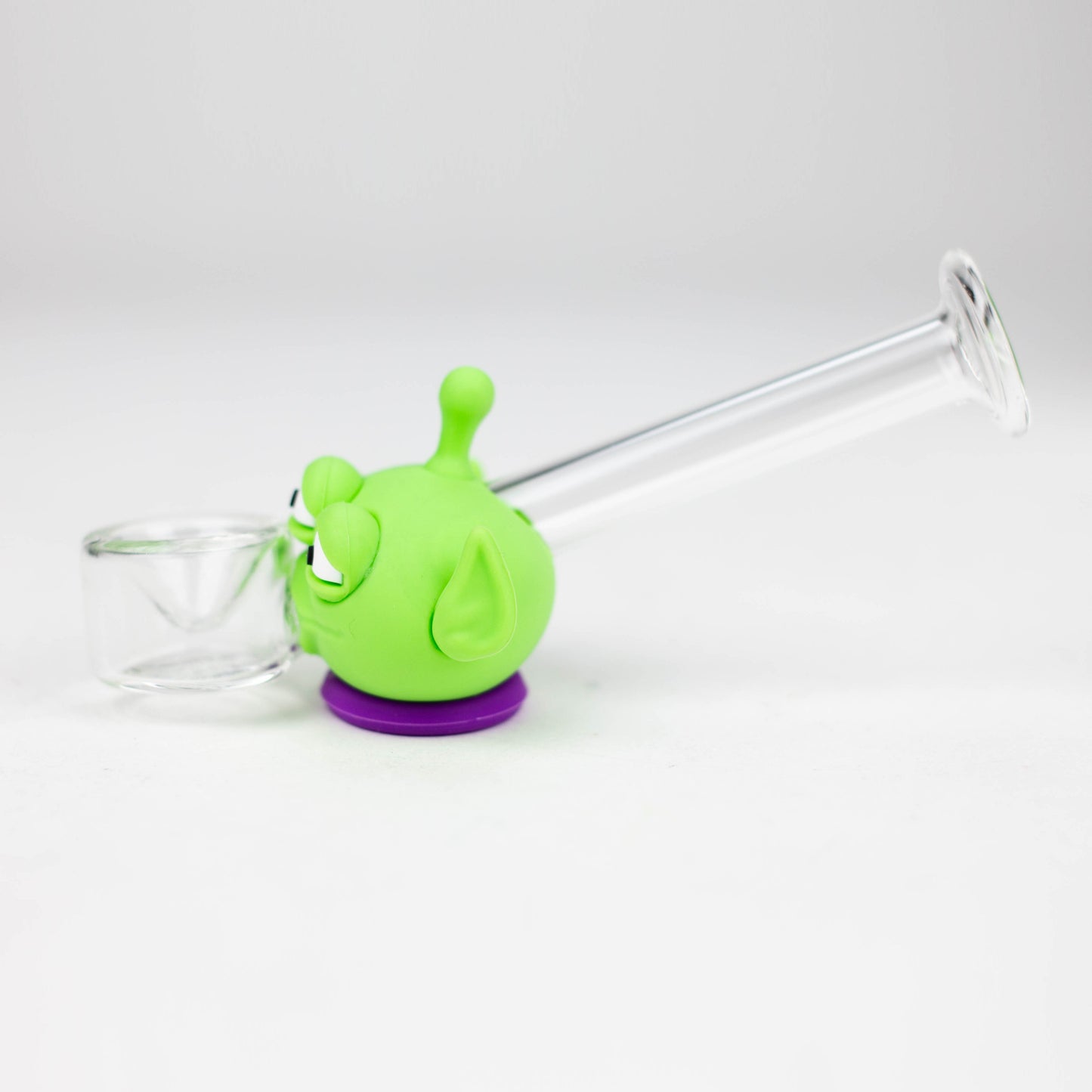 4" Alien Glass hand pipe-Assorted [H361]_4