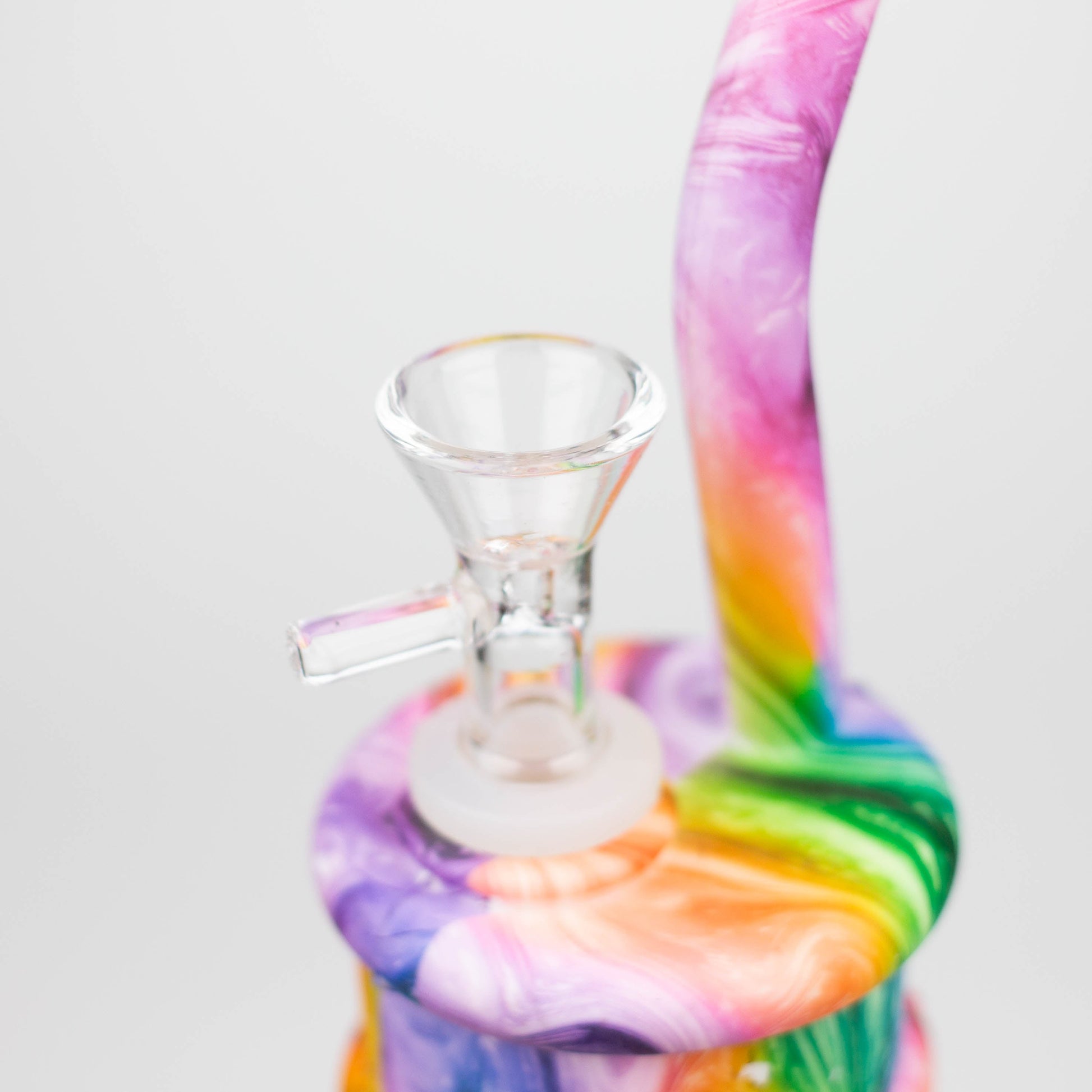 Fortune | 8" Hydrographic Silicone Soda Bong-Assorted [SP1003P]_6