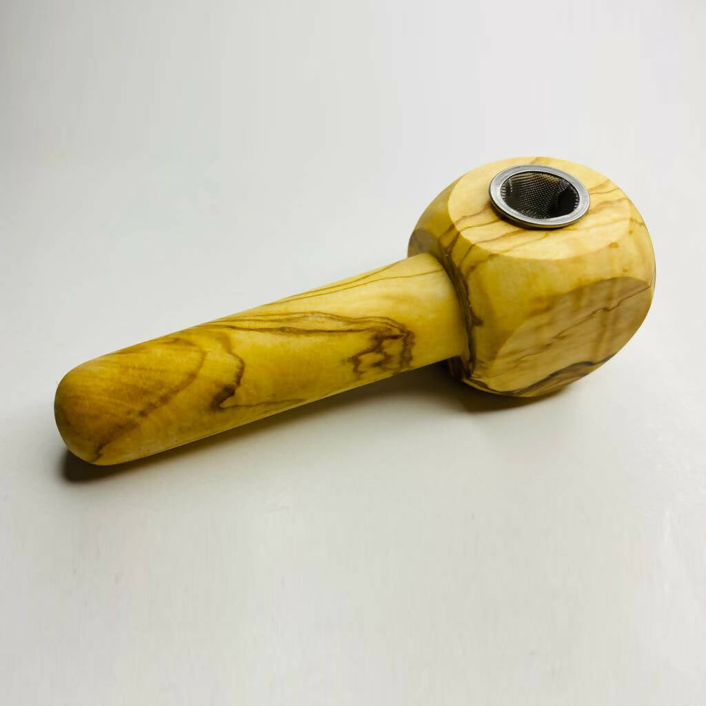 VOW | Olive Wood Apple Pipe/Smoker's Gift_9