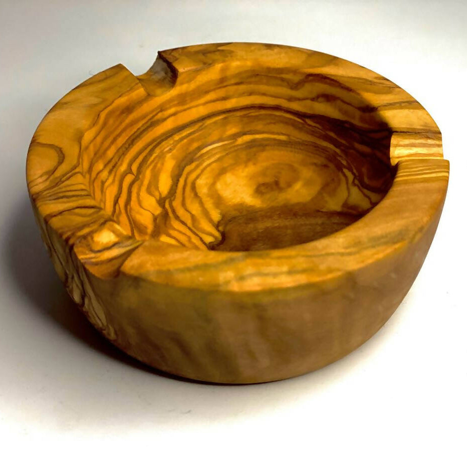 VOW | Olive Wood Ash Tray/Smoker's Gift_1