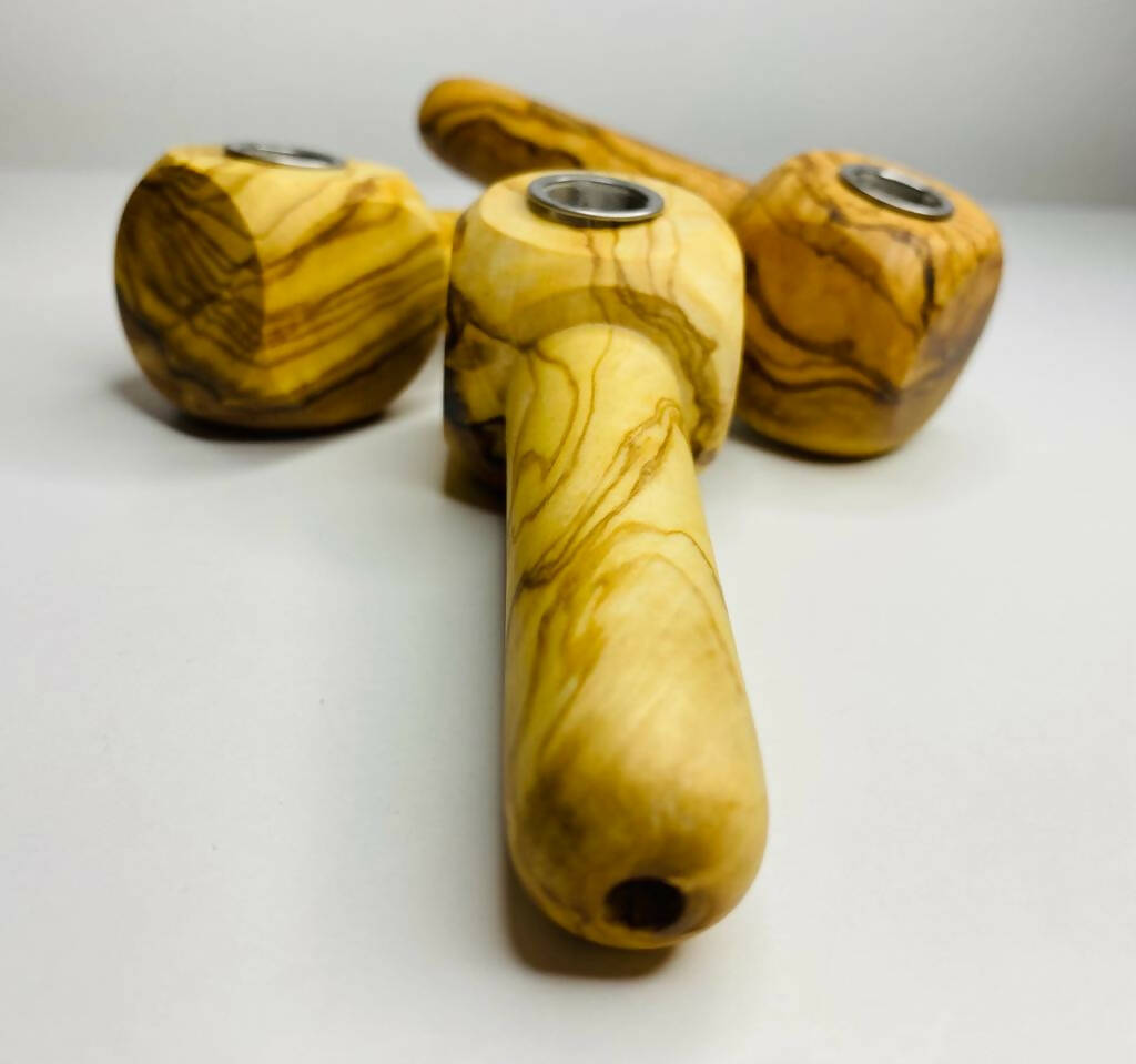 VOW | Olive Wood Apple Pipe/Smoker's Gift_6