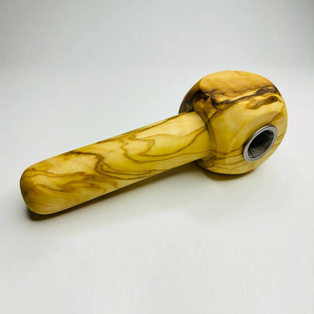 VOW | Olive Wood Apple Pipe/Smoker's Gift_7